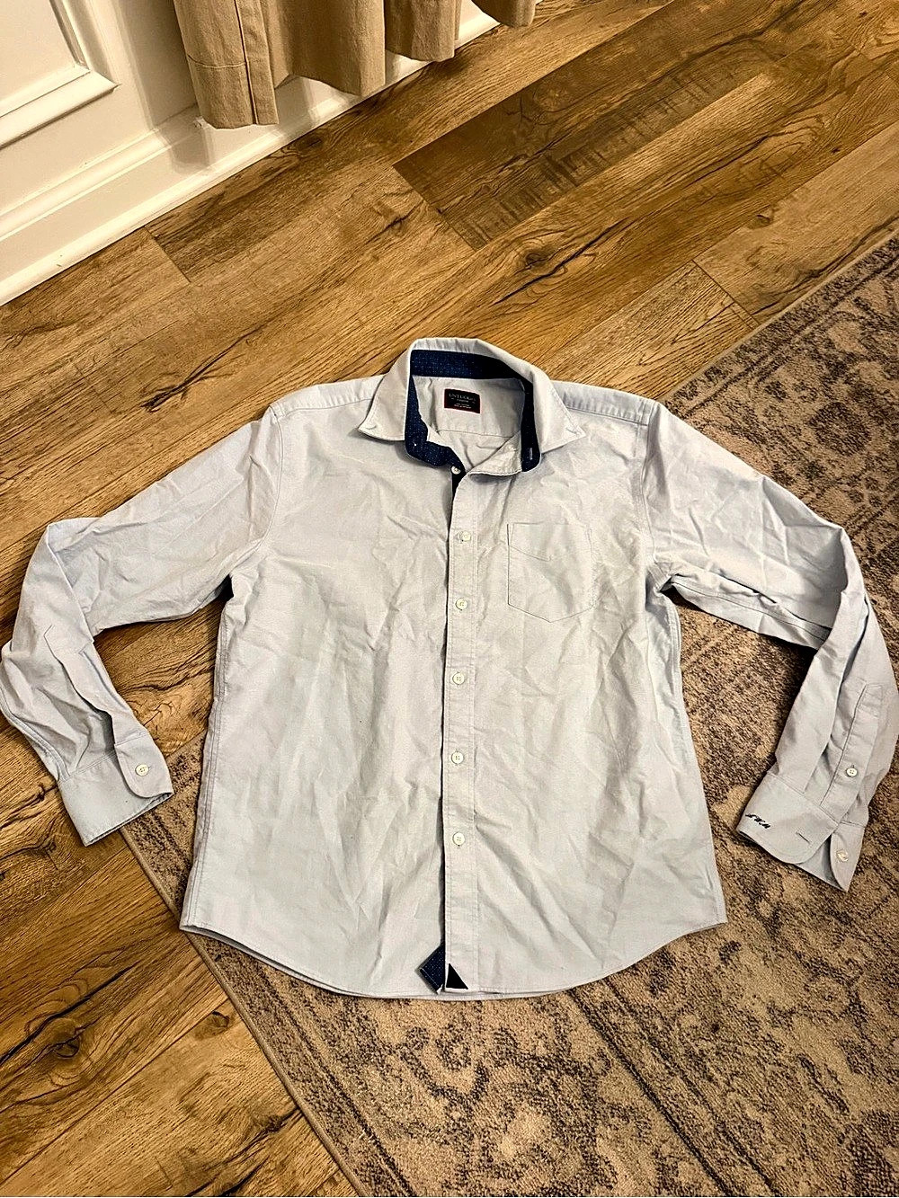 UNTUCKit Men's Cotton Button Down in Gray
